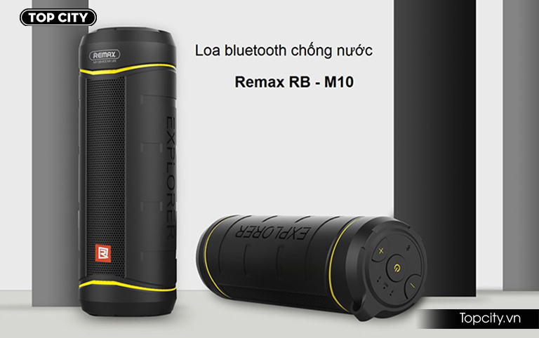 Loa Bluetooth xách tay chống nước Remax RB-M10 - 1